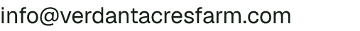 Email address for Verdant Acres Farm