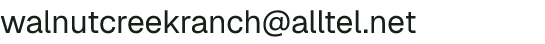 Email address for Walnut Creek Organic Ranch